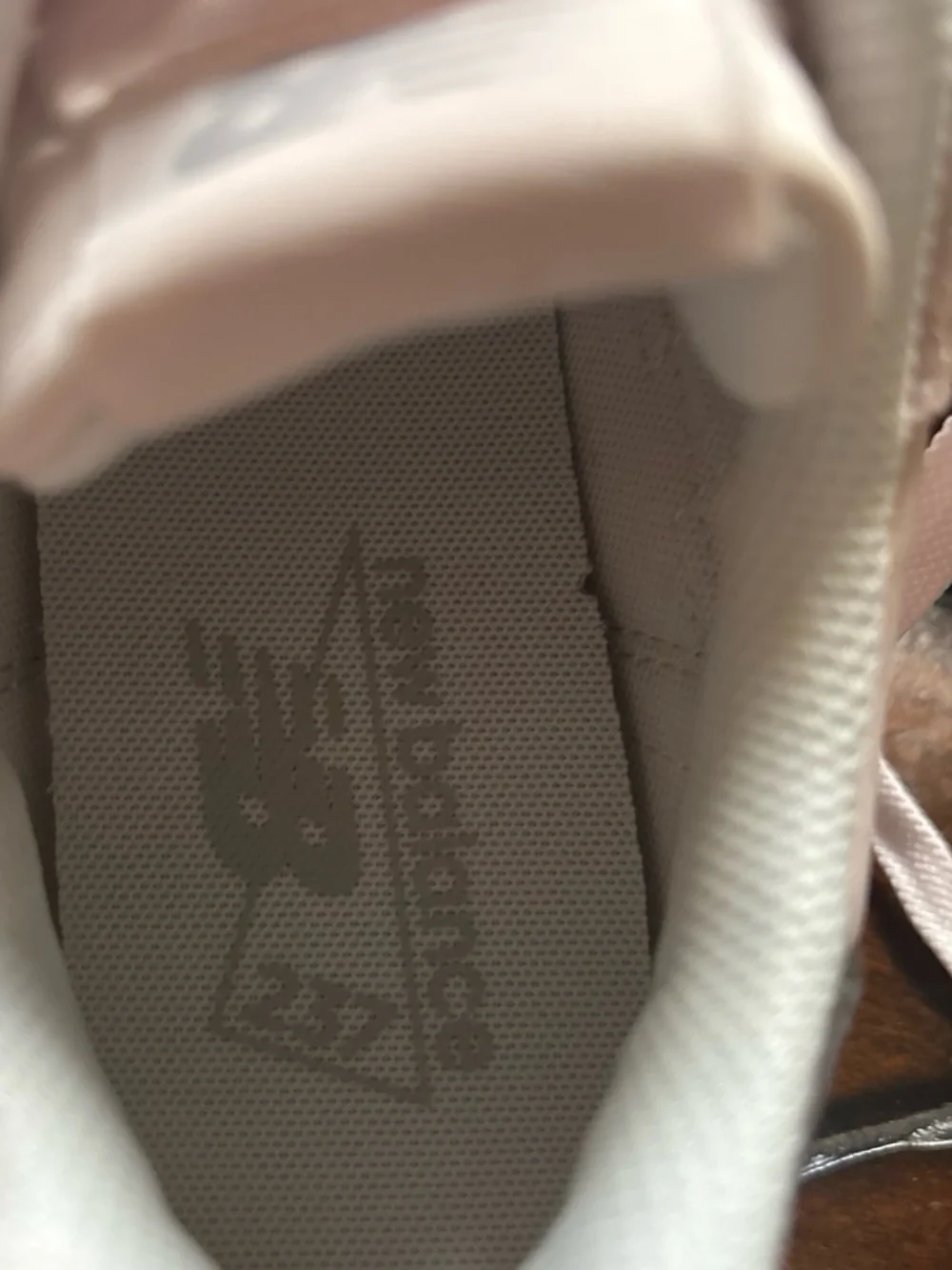 New Balance Pink and White Women's Athletic Sneakers